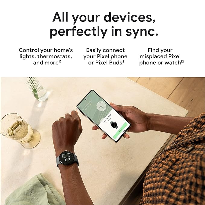 Smartwatch Pixel 2 : Top-Notch Connectivity with GPS + Cellular, Advanced Health Tracking, Oxygen & ECG Features, Water Resistance | 14-Day Hassle-Free Returns + Free Airpods [Imported Quality]