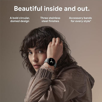 Smartwatch Pixel 2 : Top-Notch Connectivity with GPS + Cellular, Advanced Health Tracking, Oxygen & ECG Features, Water Resistance | 14-Day Hassle-Free Returns + Free Airpods [Imported Quality]